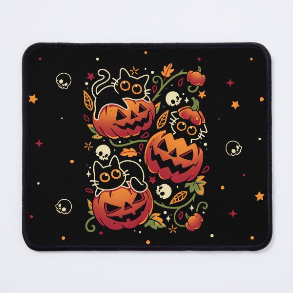Item preview, Black Cats Pumpkin Party - Cute Halloween designed and sold by Snouleaf.