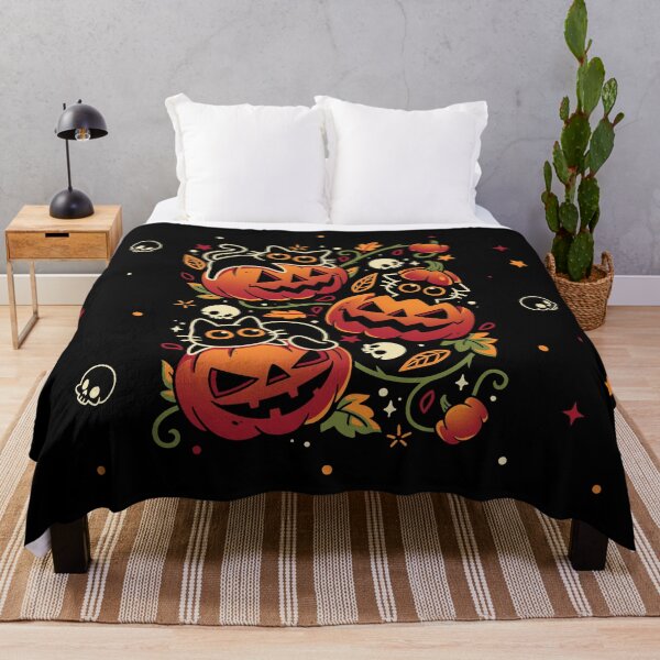 Item preview, Black Cats Pumpkin Party - Cute Halloween designed and sold by Snouleaf.