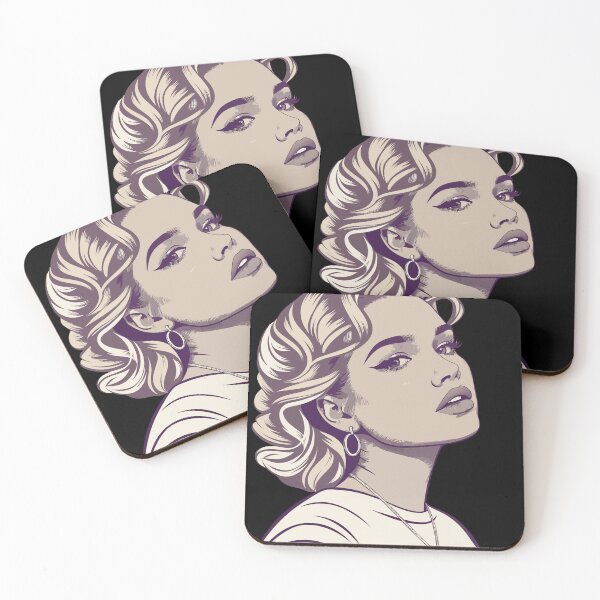 Item preview, Shirin David – Vintage Pop Art Vector Portrait designed and sold by Har-vee.