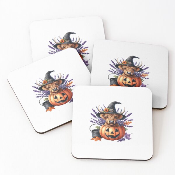 Item preview, Halloween Highland Cow  designed and sold by diyoor.