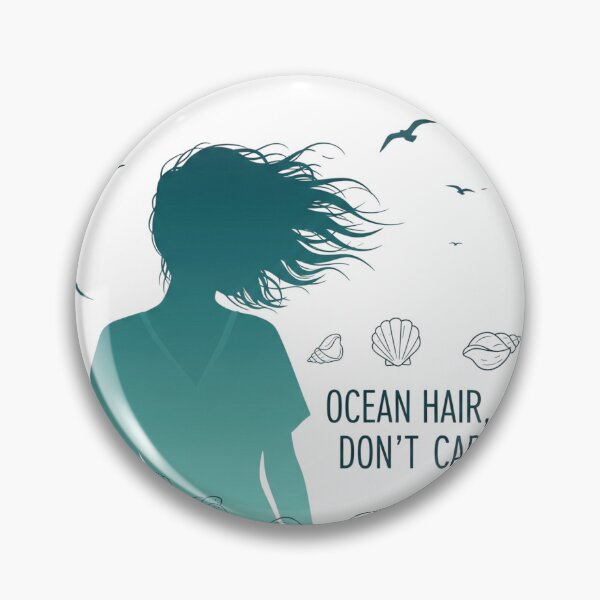 Item preview, Ocean Hair Don't Care designed and sold by RehanInkDesigns.