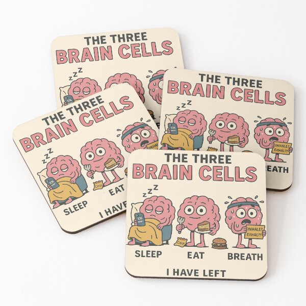 Item preview, My Last Three Brain Cells : A Survival Story designed and sold by CharlesScottArt.