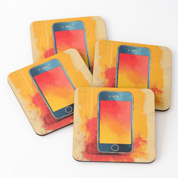Item preview, Pop Art Smartphone on Paint Splash designed and sold by AITuneSphere.