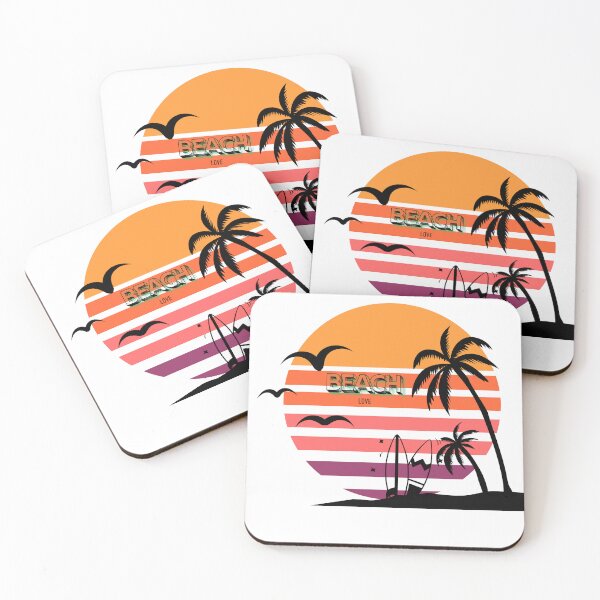 Item preview, "Sunset Surf & Beach Love – Farwawears Tropical Vibes" designed and sold by farwawears.