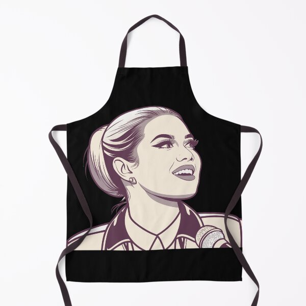 Item preview, Shirin David – Pop Art Portrait with Microphone designed and sold by Har-vee.