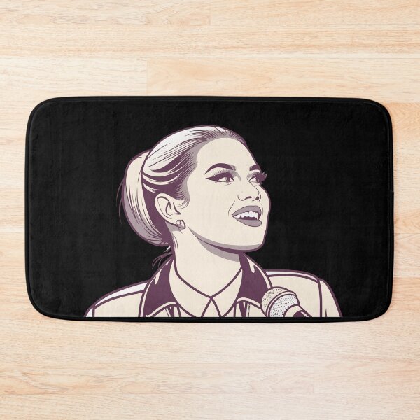 Item preview, Shirin David – Pop Art Portrait with Microphone designed and sold by Har-vee.