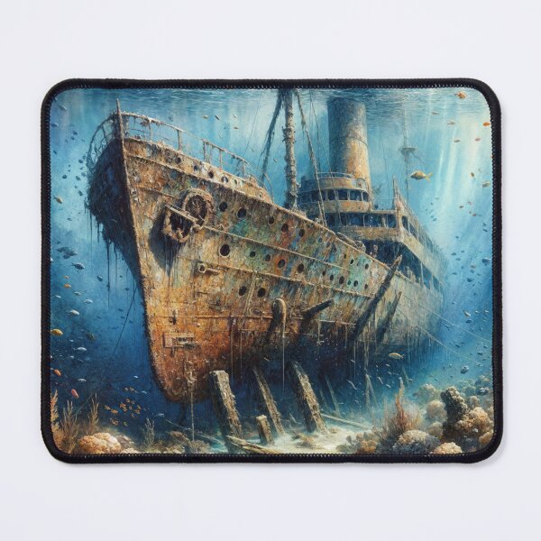 Item preview, Sunken Ship designed and sold by M-Y-A-R-T-.