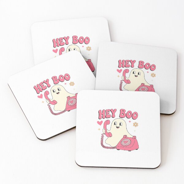 Item preview, Hey Boo Cute Halloween Ghost On The Phone designed and sold by diyoor.