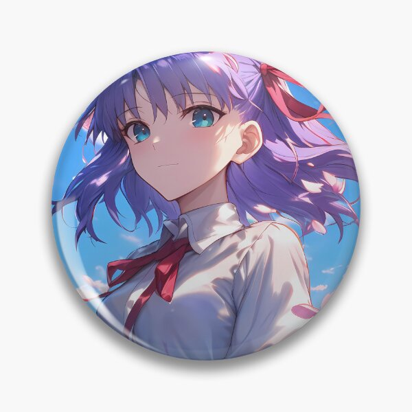 Item preview, Sakura Matou Fate Stay Night Anime Serenity Cherry Blossoms designed and sold by earlobejerk.