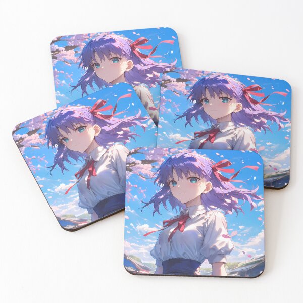 Item preview, Sakura Matou Fate Stay Night Anime Serenity Cherry Blossoms designed and sold by earlobejerk.