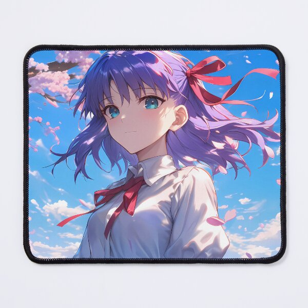 Item preview, Sakura Matou Fate Stay Night Anime Serenity Cherry Blossoms designed and sold by earlobejerk.