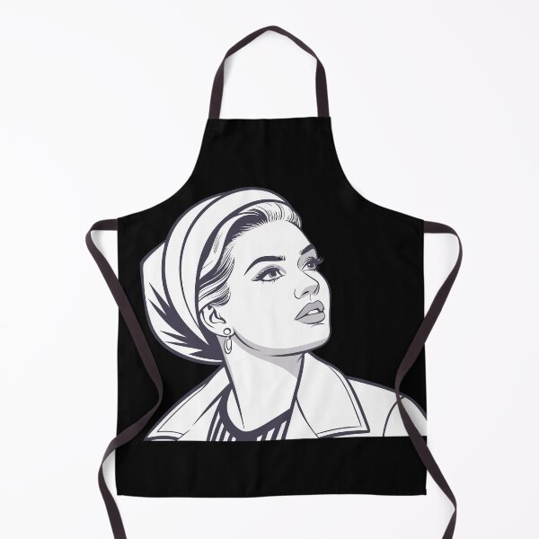 Item preview, Shirin David – Classic Monochrome Pop Art Portrait designed and sold by Har-vee.