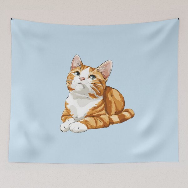 Item preview, ginger cat designed and sold by aeaeaeae.