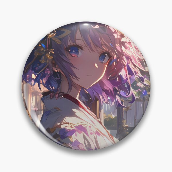 Item preview, Tobiichi Origami Date A Live Anime Cherry Blossom Heterochromia designed and sold by earlobejerk.