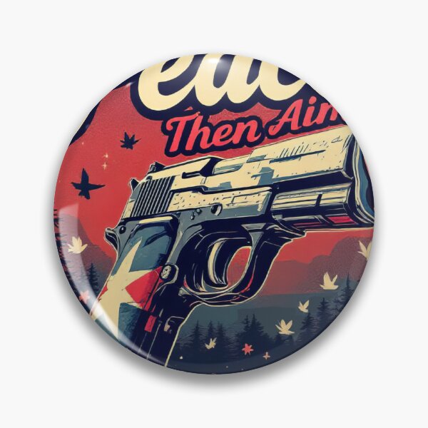 Item preview, There is a poster with a gun and a box in the background designed and sold by cafegrafis.