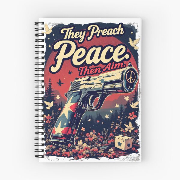 Item preview, There is a poster with a gun and a box in the background designed and sold by cafegrafis.