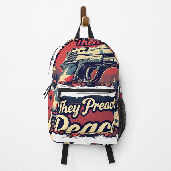 Item preview, There is a poster with a gun and a box in the background designed and sold by cafegrafis.