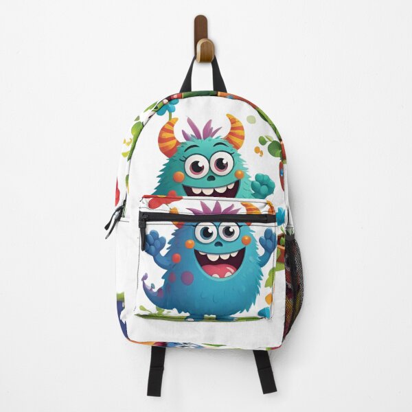 Item preview, "Happy Colorful Monsters in a Magical Garden" designed and sold by Mateusz Olczyk.