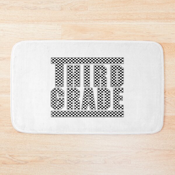 Item preview, Third Grade Checkerboard – Back to School Design designed and sold by Har-vee.