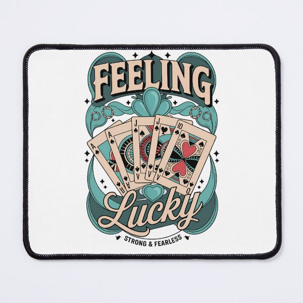 Item preview, Feeling Lucky Western Retro Playing Card Cowgirl designed and sold by Jcat7.