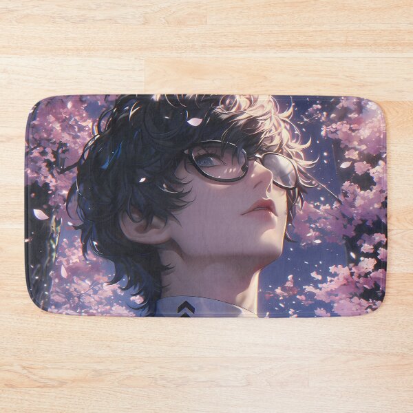 Item preview, Ren Amamiya Persona 5 Game Anime Cherry Blossom Elegance designed and sold by earlobejerk.