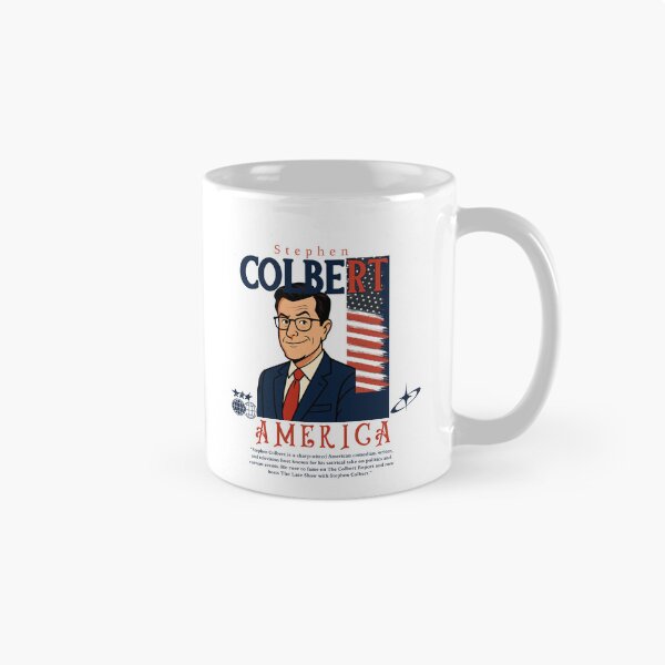 Item preview, Stephen Colbert T-Shirt Design – Satire Icon designed and sold by LunaLoop.