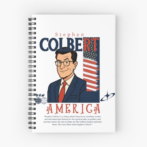 Item preview, Stephen Colbert T-Shirt Design – Satire Icon designed and sold by LunaLoop.