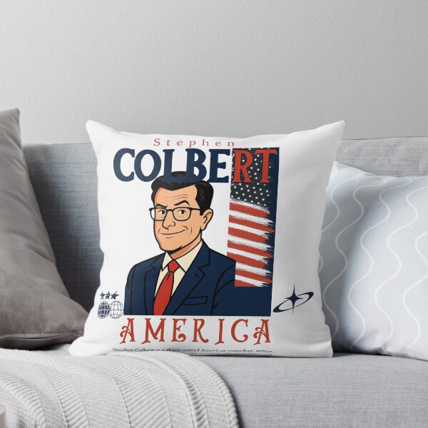Item preview, Stephen Colbert T-Shirt Design – Satire Icon designed and sold by LunaLoop.
