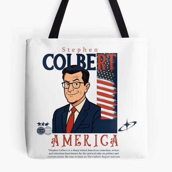 Item preview, Stephen Colbert T-Shirt Design – Satire Icon designed and sold by LunaLoop.