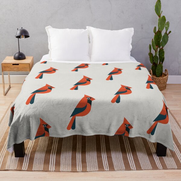 Item preview, Vibrant Cardinal Bird Illustration designed and sold by AdibaArt.