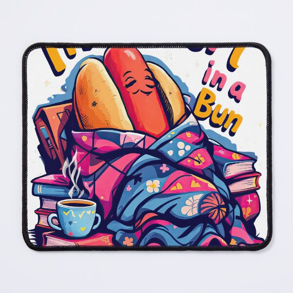 Item preview, There is a hot dog that is laying on a pile of books designed and sold by cafegrafis.