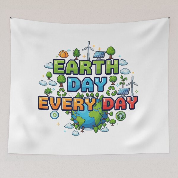 Item preview, Protect Our Planet: A Vintage Appeal for Environmental Awareness designed and sold by ART-POD-PL.