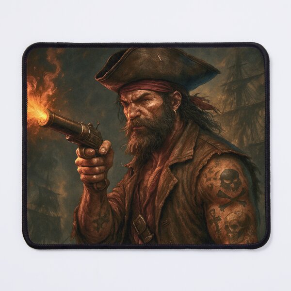 Item preview, Thunder Pirate – Rebel of the Seas designed and sold by DigiExcl.