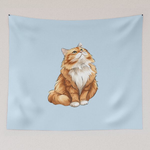 Item preview, ginger cat designed and sold by aeaeaeae.
