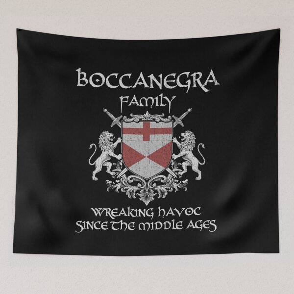 Item preview, Boccanegra Family Crest – Medieval Heritage Emblem for Ancestry Lovers & Vintage Style Fans designed and sold by 9X FR.