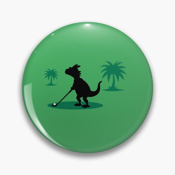 Artikelvorschau, Tee-Rex auf dem Grün – Dinosaurier-Golfer entworfen und verkauft von donwillisjrart.