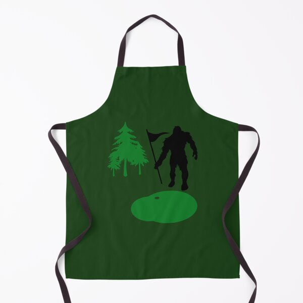 Item preview, Sasquatch on the Green – Bigfoot’s Secret Swing designed and sold by donwillisjrart.