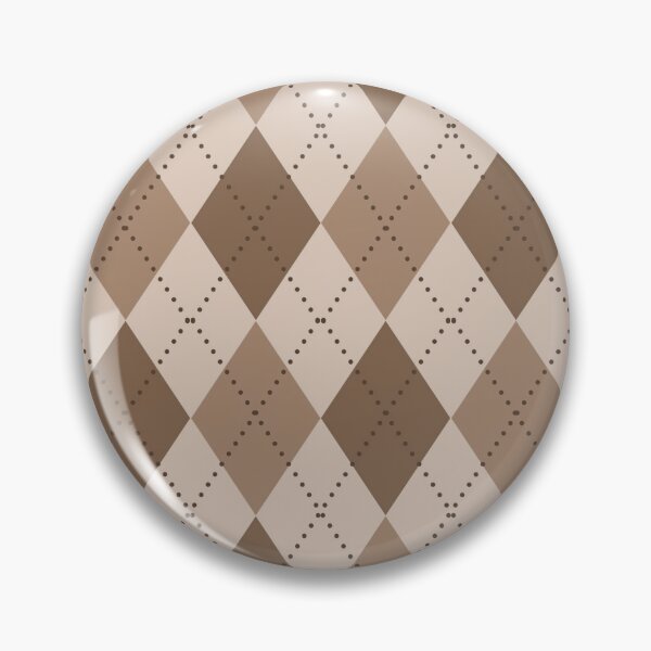 Item preview, Brown  Argyle  Pattern designed and sold by Tamas Das.