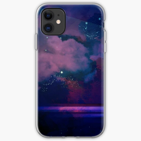 Night sea iPhone Soft Case
