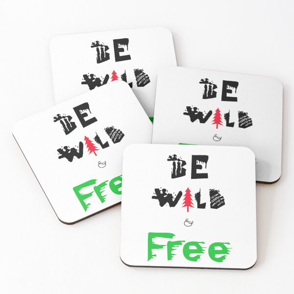 Item preview, Just Be Wild and Free designed and sold by kissablecrafts.