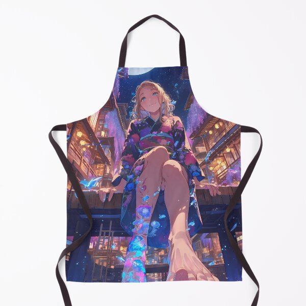 Item preview, Amaimon Blue Exorcist Anime Girl Mystical Foot Water Magic designed and sold by earlobejerk.