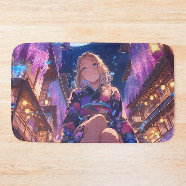 Item preview, Amaimon Blue Exorcist Anime Girl Mystical Foot Water Magic designed and sold by earlobejerk.