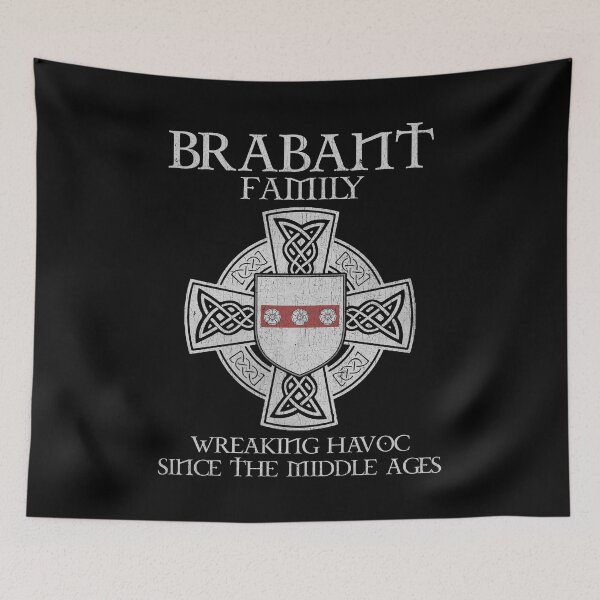 Item preview, Brabant Family Crest – Medieval Heritage Emblem for Ancestry Lovers & Vintage Style Fans designed and sold by 9X FR.