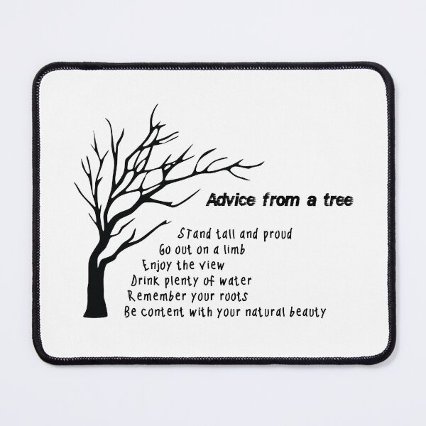 Item preview, Advice from a Tree in the Wind designed and sold by kissablecrafts.