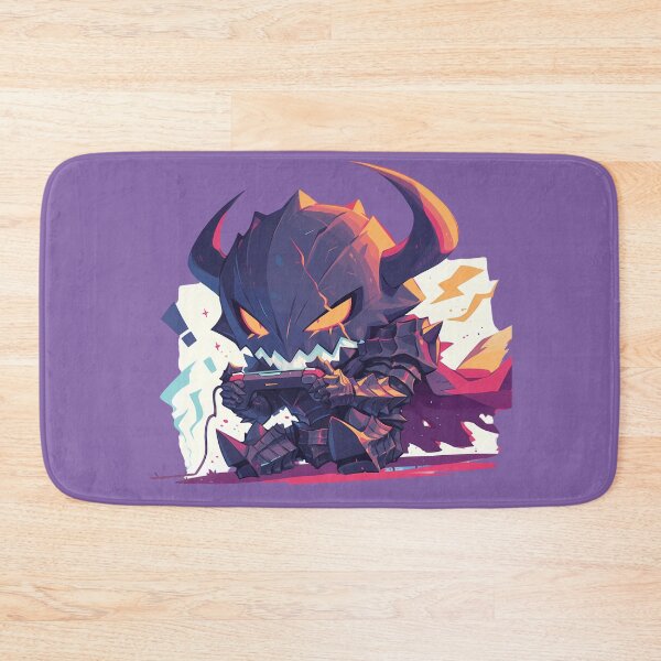 Item preview, Skull Knight Berserk Chibi Gaming Armor Dark Fantasy Anime designed and sold by earlobejerk.