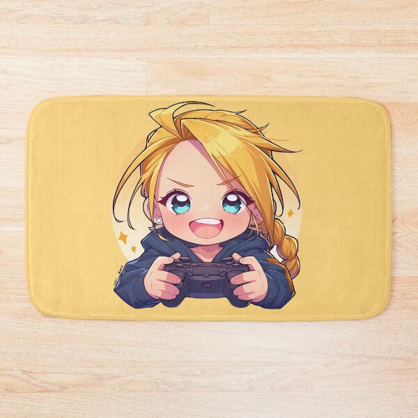 Item preview, Riza Hawkeye Fullmetal Alchemist Chibi Gaming Controller Cute Anime designed and sold by earlobejerk.