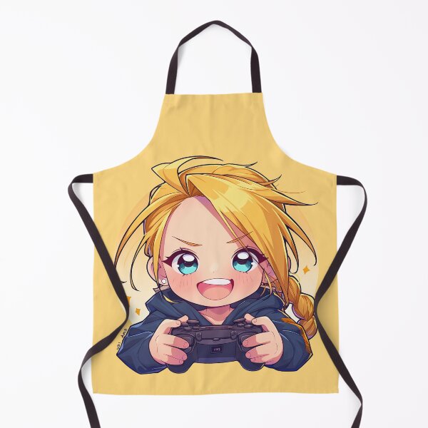 Item preview, Riza Hawkeye Fullmetal Alchemist Chibi Gaming Controller Cute Anime designed and sold by earlobejerk.