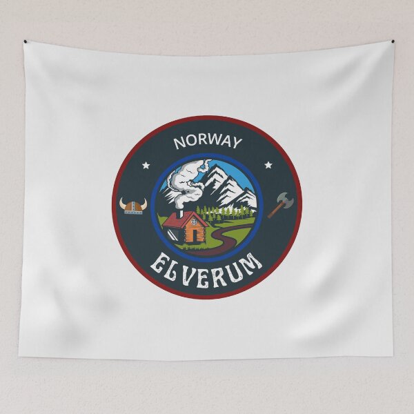 Item preview, Elverum Norway Emblem designed and sold by World Designs.