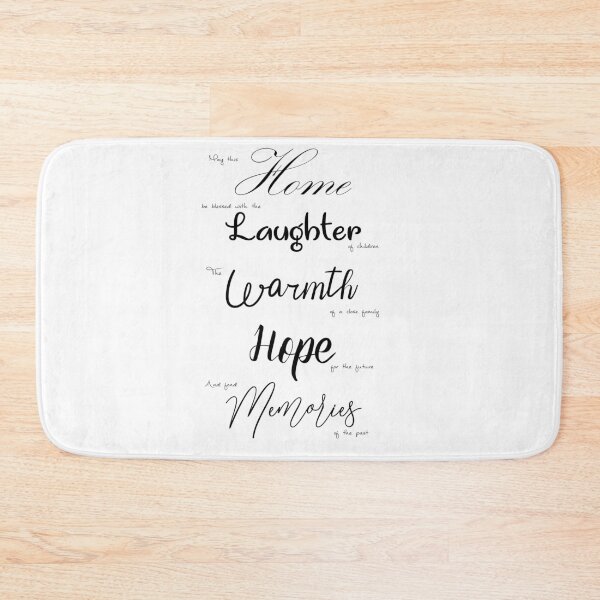 Item preview, Home, Laughter, Warmth, Hope, Memories interior sign designed and sold by kissablecrafts.