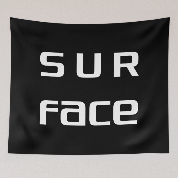 Item preview, SUR FACE – Sleek Modern Minimalist Design, Unique designed and sold by villacreativa.